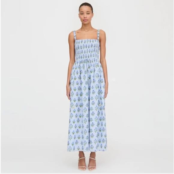 Hill House Dresses & Skirts - Hill House The Anita Nap Dress Blue Floral NWT